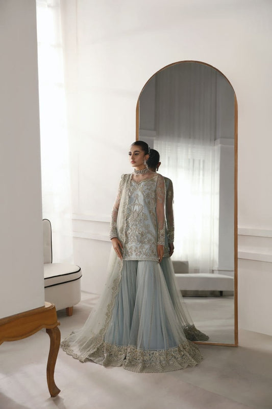 Aqua - Sharara Dress for Wedding