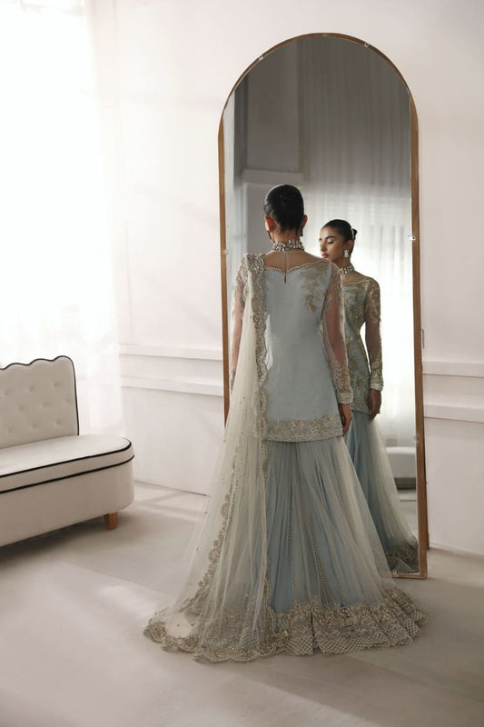 Aqua - Sharara Dress for Wedding