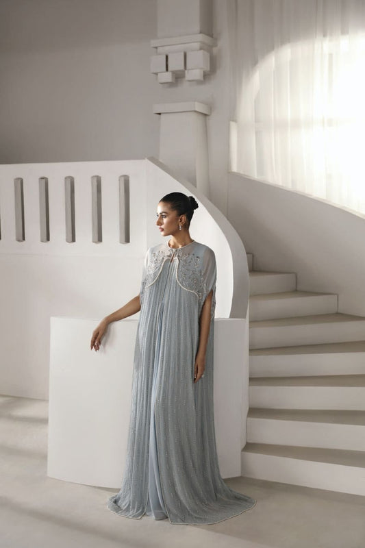 Blue Rose - Gown Dress